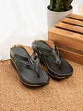 Purpdrank - Casual Platform Flip Flops