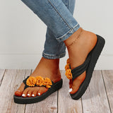 Purpdrank - Pink Fashion Casual Patchwork Round Comfortable Shoes