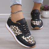 Purpdrank - Black Casual Sportswear Daily Patchwork Round Comfortable Out Door Sport Running Shoes