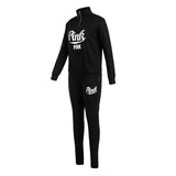 Purpdrank - Blue Fashion Sportswear Adult Letter Print O Neck Two Pieces