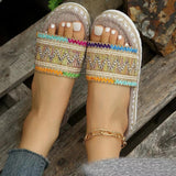 Purpdrank - Colour Casual Patchwork Round Comfortable Shoes
