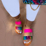 Purpdrank - White Casual Street Hollowed Out Patchwork Printing Opend Comfortable Out Door Shoes