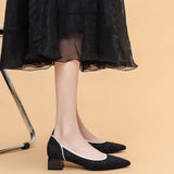 Purpdrank - Women Casual Slip-On Knit Pumps
