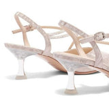 Purpdrank - Women Belle Elegant Fairy Wind Pointed Toe Heeled Pumps
