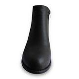 Purpdrank - Women's Boots Riding Boots Plus Size Work Boots Outdoor Work Daily Rhinestone Crystal High Heel Chunky Heel Round Toe Vintage Casual Comfort Walking Shoes PU Loafer Solid Color Black Dark Green Khaki