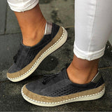 Purpdrank - Women's Sneakers Tassel Loafers Comfort Shoes Slip-on Sneakers Outdoor Work Daily Summer Tassel Flat Heel Round Toe Vintage Classic Casual Walking Shoes Suede Loafer Color Block Solid Colored Black