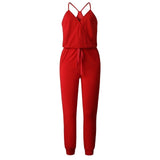 Purpdrank - Spring And Summer Fashion Women Slant Shoulder Casual Pocket Jumpsuit Short Sleeve New Solid Bodysuits Women Rompers