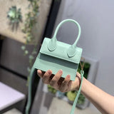 Purpdrank - Mini Small Square bag Fashion New Quality PU Leather Women's Handbag Crocodile pattern Chain Shoulder Messenger Bags