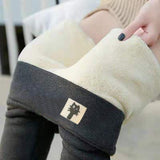 Purpdrank - Women's Winter Warm Leggings Super-thick High Stretch Lamb Cashmere Leggins High Waist Skinny Trousers