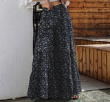 Purpdrank - Vintage Women's Wide Leg Trousers 2023 Solid Pants Casual Elastic Waist Long Pantalon Palazzo Female Plus Size Turnip