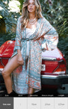 Purpdrank - Zebra Snake Print Chiffon Beach Cover Up Tunics For Beach Long Kaftan Beachwear Boho Chic Hippie Beach Strandjurk Sundress