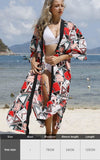 Purpdrank - Zebra Snake Print Chiffon Beach Cover Up Tunics For Beach Long Kaftan Beachwear Boho Chic Hippie Beach Strandjurk Sundress