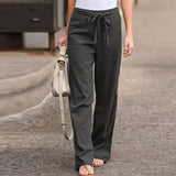 Purpdrank - kaftan Spring Pants Women's Printed Trousers Casual Elastic Waist Pantalon Palazzo Female Drawstring Turnip