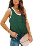 Purpdrank - Ribbed  Women Tank Top Plus Size Elastic Sexy Summer Tank Tops Solid O Neck Off Shouled Casual White Tank Tops