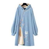 Purpdrank - Vintage Casual Women Kawaii Hoodie Chinese Style Sweatshirts Harajuku Moletom Loose Sudaderas Con Capucha Ropa Mujer